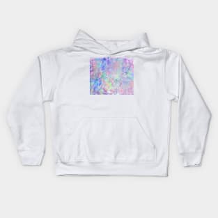 Holographic Pattern Texture Kids Hoodie